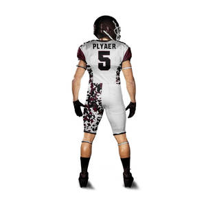 เสื้อฟุตบอลอเมริกันแบบสั่งทำพิเศษ ระบายอากาศได้ดี ไซส์พลัส - Product Image 2