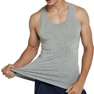 เสื้อกล้ามสำหรับผู้ชาย,เสื้อกล้ามใส่วิ่งแขนกุดดีไซน์แบบสปอร์ตโชว์กล้ามสำหรับใส่ออกกำลังกายในยิม - Product Image 1