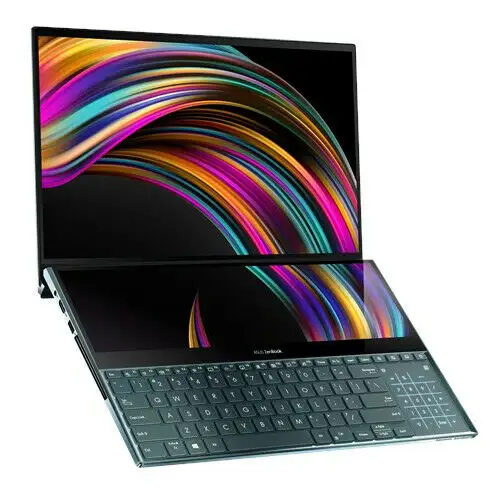 Precio asequible A-ASUS ZenBook Pro Duo UX581 15,6 4K UHD NanoEdge pantalla táctil Core i9-10980HK 32GB RAM 1TB SSD