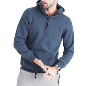 De alta calidad Anti-Pilling cremallera de gran tamaño de los hombres de encargo sudaderas con capucha de los hombres Unisex sudaderas con capucha sudaderas en a granel - Product Image 4