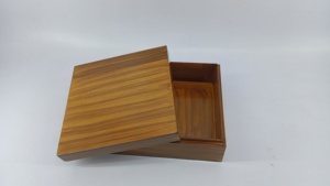 Handcrafted Solid Wood Spice Box <b>Container</b> with Brass Knob Luxury Wooden Masala Box <b>Storage</b> Organizer <b>for</b> <b>Kitchen</b> & Table Decor - Product Image 5