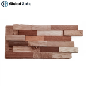Top Patrocinador 3D Madera Exterior Edificio Revestimiento Tablero de pared Revestimiento de madera moderno para Hotel Interior Exterior Revestimiento decorativo - Product Image 5
