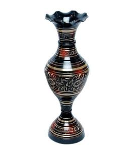 Jarrón de Flores de Metal Antiguo, Diseño Vintage Decorativo, Jarrón de Flores de Metal Clásico, Regalo, Proveedores de Jarrones de Flores de Metal en India - Product Image 5