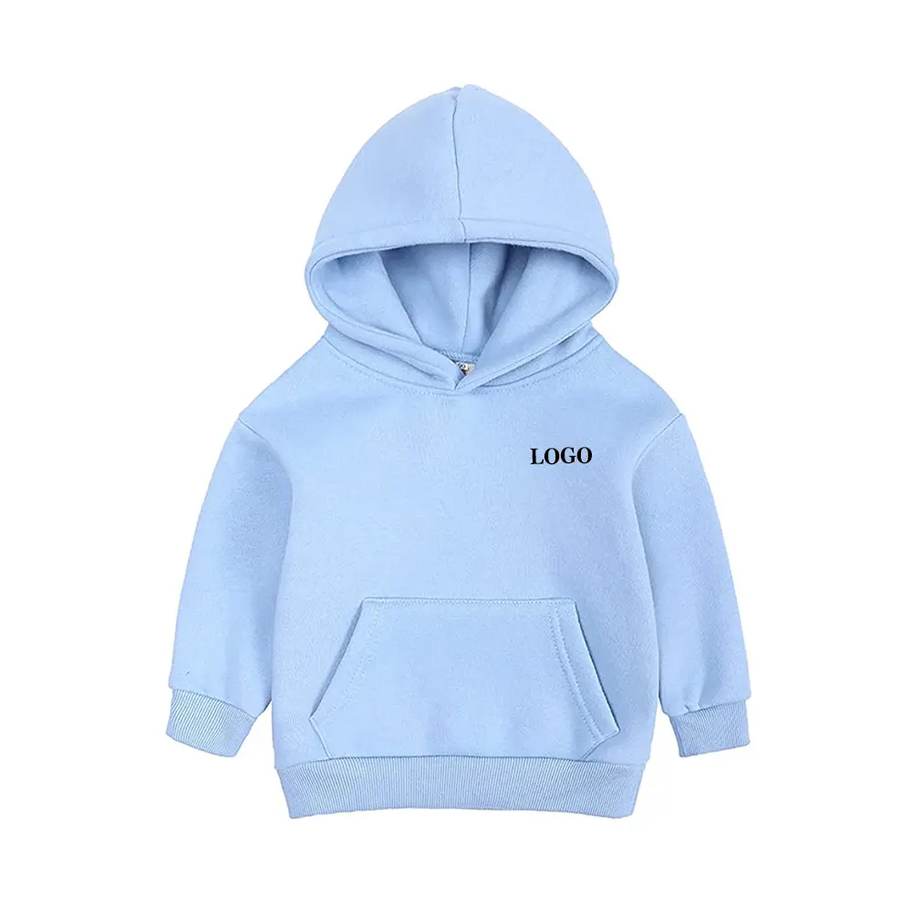 Bé Trai Trùm Đầu Mồ Hôi Áo Với Biểu Tượng Tùy Chỉnh/Bán Buôn 80% Cotton, 20% Polyester Zipper Hoodie Cho Bé Trai