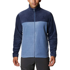 Dernière veste en polaire décontractée de créateur pour hommes, col montant d'hiver avec fermeture à glissière, teinture unie, service OEM disponible - Product Image 1