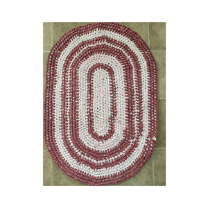 Non- Slip Oval Shape Pile Height Cotton Braided <b>Rugs</b> Manufacturer - Product Image 1