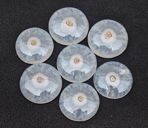 Gema de ojo Solar para anillo, piedra semipreciosa, cabujón de ágata de musgo Solar - Product Image 2