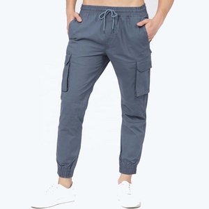 Winter Custom Design Men's Fleece Joggers Bottom Cargo Jogging Exercise Fitness Boxing MMA Gym Sweat Trouser Elastic Waist - Product Image 1