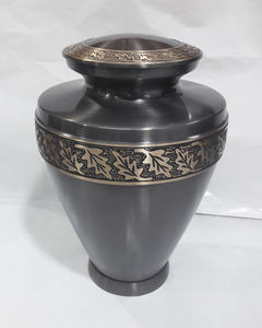 Classique Pweter Croix En Laiton Crémation Urne pour cendres urnes funéraires - Product Image 3