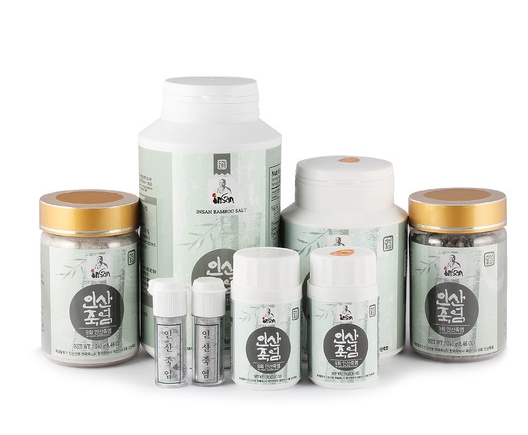 9x Бамбуковая соль 240 г (порошок)-Бамбуковая соль Insan (Корейская Бамбуковая соль)