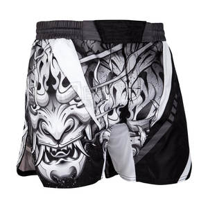 Pantalones cortos de boxeo MMA Pantalones cortos de MMA personalizados de alta calidad para boxeo Embalaje personalizado Ropa deportiva Hombres Vemon Set Ropa Mma Diseños OEM - Product Image 3