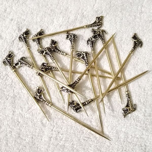 Hebilla de Cinturón Estilo Vikingo Hedeby Oseberg, Material de Cuero y Cobre, Pasador para el Cabello, Barrette de Haithabu - Product Image 5