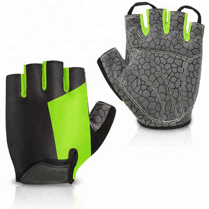 Gants de cyclisme en cuir respirant unisexe, vente en gros, vente en gros - Product Image 1
