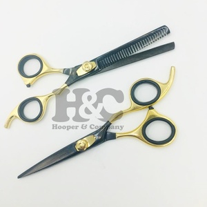 Nouvel arrivage Ciseaux pointus Kit de coiffeur pour outils de salon de coupe de cheveux Ciseaux amincissants Rasoir en acier inoxydable Vison durable - Product Image 4
