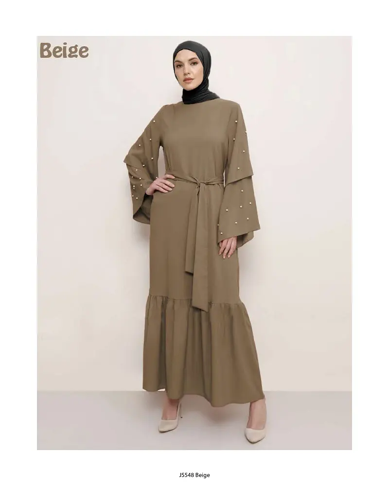 העבאיה מוסלמית שמלות דובאי 2022 חיג 'אב המוסלמי שמלת טורקיה העבאיה Burkha
