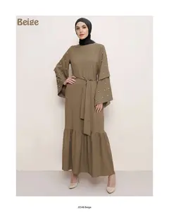 Abaya müslüman kıyafetleri Dubai 2022 başörtüsü Abaya müslüman elbise türkiye Abaya Burkha