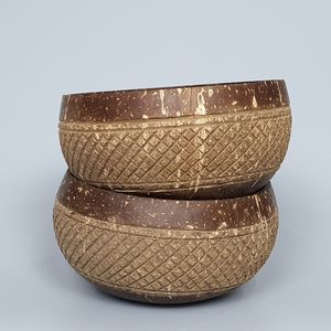 ที่มีคุณภาพสูงเปลือกหอยกะลามะพร้าวชามทำในเวียดนาม - Product Image 1