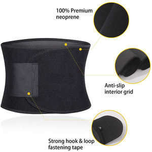 Back Support Adjustable Waist Belt Slimming Trainer Weight Loss Waist Trimmer Belt - Product Image 3