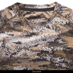 T-shirt Camouflage en polyester pour homme, chemise tactique de camping, à séchage rapide, tenue de Combat, pour la chasse au canard, nouveau design - Product Image 2
