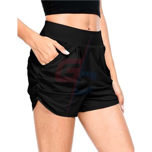 Women's Soft Shorts with Pockets High Waist <b>Tummy</b> <b>Control</b> Lounge Yoga Casual Shorts - Product Image 2