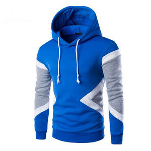 Wholesale Fleece Sweater Fashion Casual Custom Logo Hoodie Sweatshirts Men 100% Cotton Blank Hoodies - Product Image 3