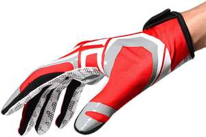 ถุงมืออเมริกันฟุตบอลแบบสั่งทำจากผู้ผลิตดีไซน์พลัสไซส์ระบายอากาศได้ดี - Product Image 4