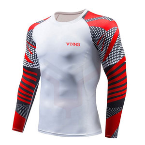 Protector de sarpullido de compresión, diseño OEM, manga larga en blanco, la mejor calidad - Product Image 2