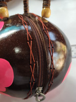 Hawaii Bohemia Tas Tempurung Kelapa Wanita Antik Dompet Tempurung Kelapa // Kathy: + 84813366387 99GD