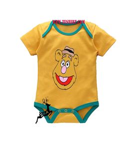 Mono de algodón orgánico para bebé recién nacido, ropa de bebé, pelele rojo de Papá Noel de Navidad, venta de Navidad - Product Image 2