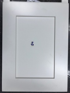 Gabinete de puerta delantera de madera maciza de alta calidad Diseño Moderno apartamento cocina Hotel dormitorio baño sala de estar sin pintar hecho - Product Image 4