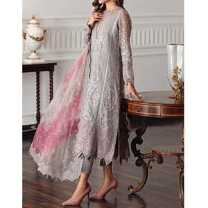 Vestido de fiesta bordado para mujer, nueva colección, moda de fiesta, paquistaní, Shalwar, Kameez - Product Image 5