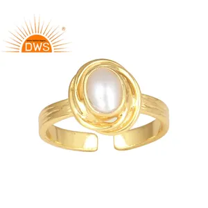 טבעת זהב 925 מצופה זהב מעצב תכשיטים יצרן תכשיטים ספק אוסף קלאסי