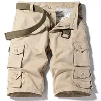 Cotton Denim Cargo Shorts Männer Lässig Sechs Taschen Jagd Militärs horts Hosen Loose Work Army Tactical Shorts Männer & Frauen