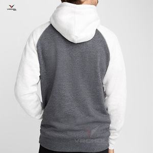 Sweats à capuche personnalisés de haute qualité pour hommes motif solide brodé grande taille caractéristique anti-rétrécissement tissage tricoté - Product Image 2
