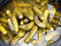 Pepinos fermentados en salmuera Verduras conservadas para sabor gourmet