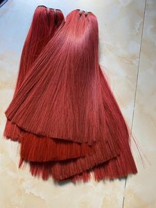 Cabello crudo vietnamita de color rojo a la moda, cabello de calidad superior a precio al por mayor de grado 12A - Product Image 2