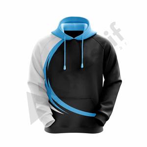 Men's Solid Pattern Crocheted Hoodie Front Panel Street <b>Plain</b> <b>Colour</b> Block Sweat Shirts Winter Wholesale Fashion Pullover Hoodie - Product Image 1