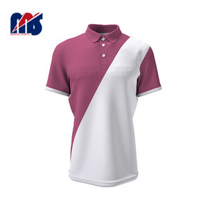 Polo uni de haute qualité à revers de golf pour hommes, design personnalisé en gros, pour le sport, décontracté, intelligent et brodé - Product Image 2