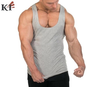 KEVEN IMPEX Latest Design Gym Fitness Bodybuilding Men Muscle Workout Tank <b>Top</b> Print Your Own Design Spandex/Cotton/Polyester - Product Image 3