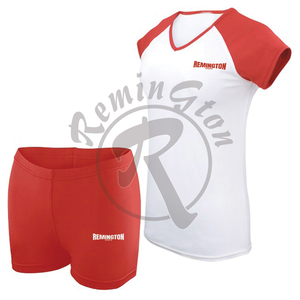 ชุดกีฬาวอลเลย์บอลกลางแจ้งเครื่องแบบวอลเลย์บอลพิมพ์โลโก้ตามสั่ง - Product Image 1