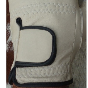 Gants de golf de couleur beige en cuir de mouton pour hommes avec logo personnalisé de qualité supérieure USA - Product Image 6