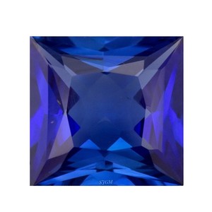 KYANITE natural de corte cuadrado de 5mm, venta al por mayor, precio de fábrica, piedras preciosas sueltas facetadas de alta calidad, KYANITE NATURAL HIMALAYAN IGI - Product Image 1