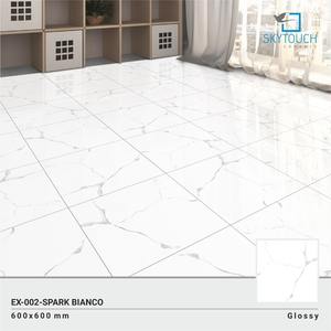 Venta al por mayor diseño moderno 600*600 azulejos de cerámica losa grande mármol Calacatta porcelana pulida de Túnez Estilo clásico - Product Image 3