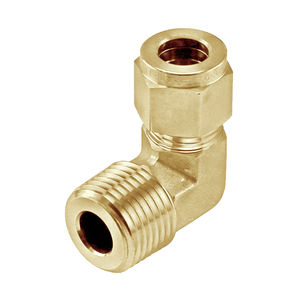 Raccords de tuyau coudé en laiton personnalisé, pièces, coude de Compression pour le soudage du cuivre - Product Image 1