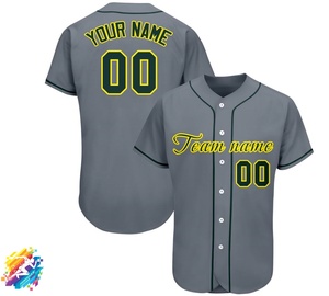 Maillot de basket-ball mitchâle et té, ensemble de professionnel à Sublimation complète, Style de Baseball - Product Image 2