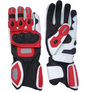 Best Selling Keven KI-202 Genuine Leather Motorbike Gloves Hard Knuckle Waterproof Touchscreen Compatible Full Finger - Product Image 1