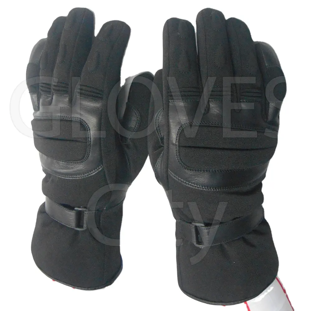 Hochwertige Hard Knuckles Leder Motorrad handschuhe/Renn schutz Motorrad riemen handschuhe/