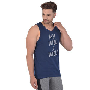 Débardeur de sport pour homme personnalisé 2025, respirant, en maille, décontracté, imprimé à l'écran - Product Image 1