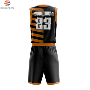 Ensemble d'uniformes de basketball respirants et réversibles pour hommes, tenue de sport professionnelle pour équipes, vente en gros - Product Image 6