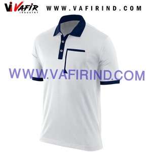 Camiseta de Polo de Golf de manga corta para hombre, uniforme de Polo en blanco impreso de la mejor calidad - Product Image 5